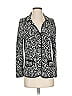 Chico's Silver Black Silk Blazer Size Sm (0) - photo 1