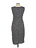 En Focus Studio Houndstooth Black Cocktail Dress Size 10 - photo 2