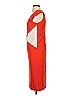 Armani Collezioni Color Block Red Cocktail Dress Size 4 - photo 4