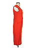 Armani Collezioni Color Block Red Cocktail Dress Size 4 - photo 3