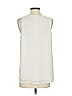 Ann Taylor LOFT 100% Polyester Ivory Sleeveless Blouse Size S - photo 2