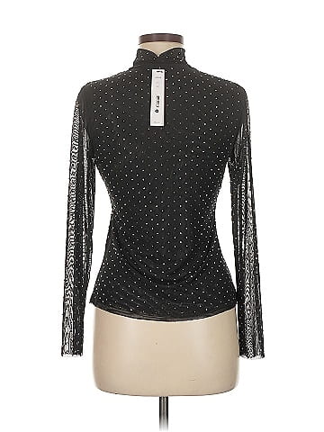 Aqua Long Sleeve Top (view 2)