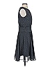 Derek Lam Collective 100% Polyester Houndstooth Gray Black Casual Dress Size EU (IT) 38 / US 2 - photo 4
