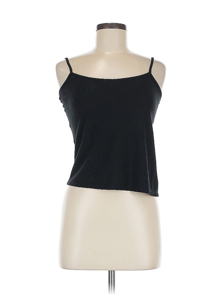 Pre-owned Dkny Tank Top Black Strapless Neckline Tops