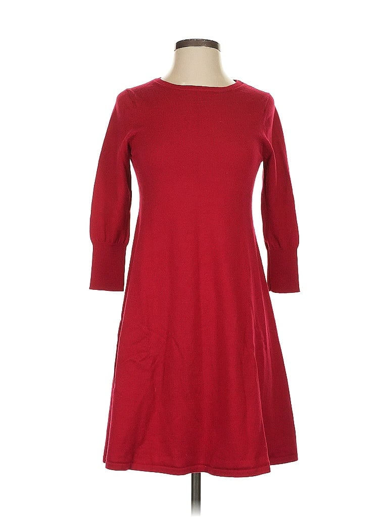 Click to view more detailed imagery on our partner's website Pre-owned Lands' End Casual Dress In Red