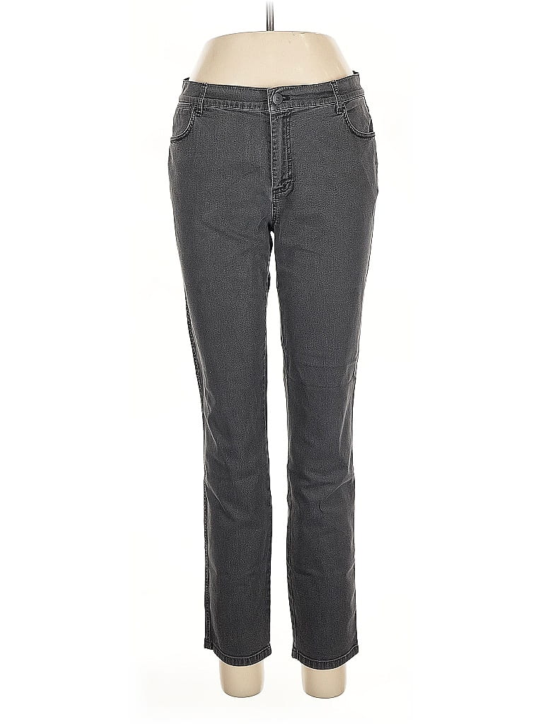 Pre-owned Lafayette 148 Jeans In Black