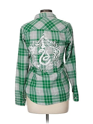Harry Potter Long Sleeve Button-Down Shirt (view 2)