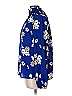 Ann Taylor LOFT Outlet 100% Polyester Floral Blue Long Sleeve Blouse Size M - photo 4