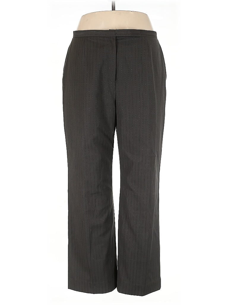 Kasper 100% Polyester Gray Dress Pants Size 16 - photo 1