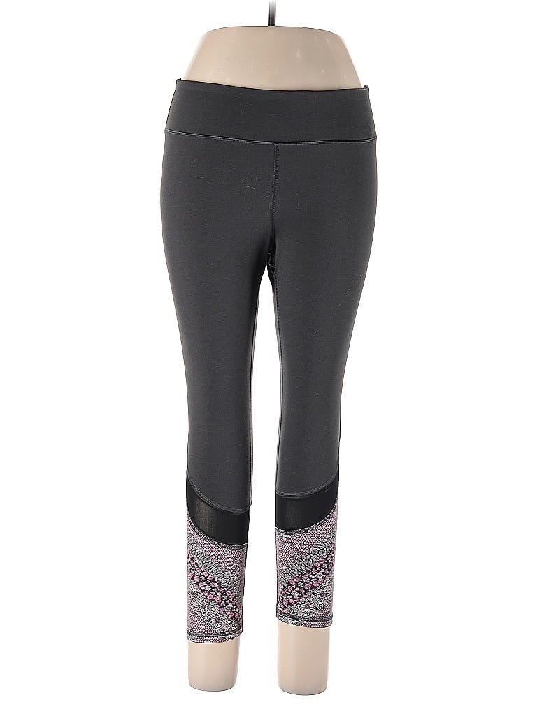 Pre-owned Gaiam Active Pants In Gray