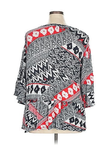 RXB 3/4 Sleeve Blouse (view 2)