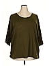 Catherines Green 3/4 Sleeve T-Shirt Size 22/24W - photo 1