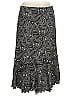 Max Studio 100% Polyester Paisley Gray Casual Skirt Size 0 - photo 2