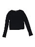 Art Class Black Long Sleeve Top Size 6 - photo 1