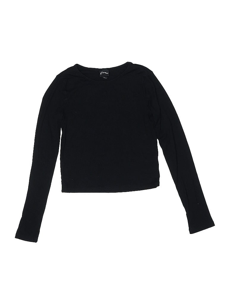 Art Class Black Long Sleeve Top Size 6 - photo 1