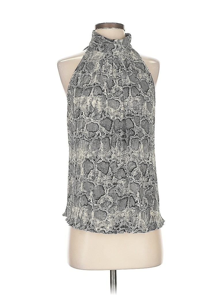 SEN Pre-owned Sleeveless Blouse In Gray