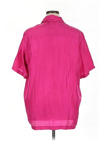 Venezia Short Sleeve Silk Top (view 2)