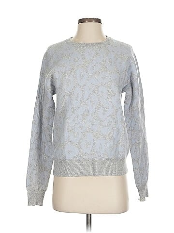 Aqua Cashmere Pullover Sweater (view 1)
