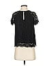 J.Crew Black Short Sleeve Blouse Size XXS - photo 1