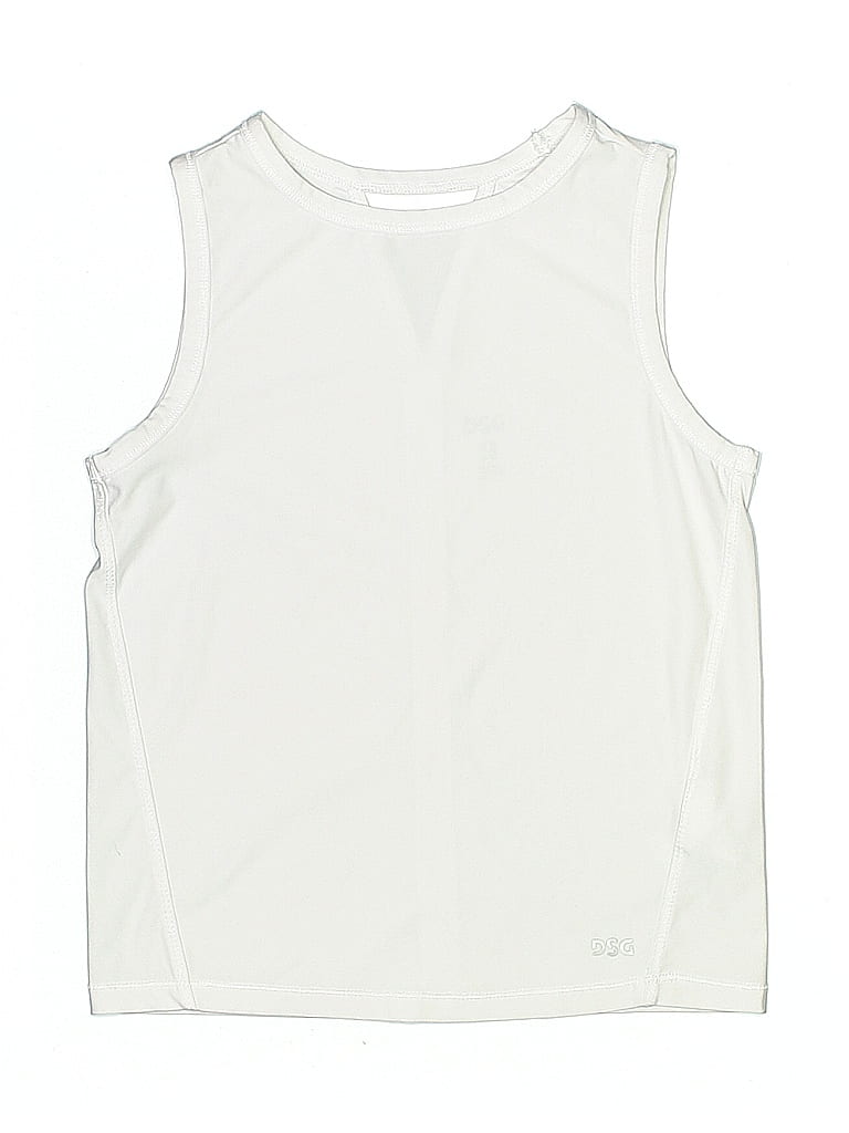Pre-owned Dsg Kids' Sleeveless T-shirt In White