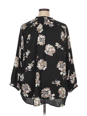 Lucky Brand 3/4 Sleeve Blouse (view 2)