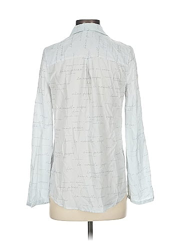 Adriano Goldschmied Long Sleeve Silk Top (view 2)