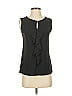 Tahari by ASL Black Sleeveless Blouse Size XS - photo 1