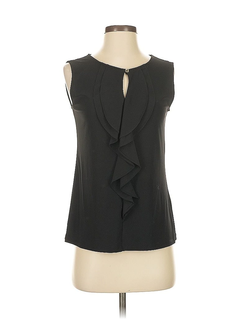 Tahari by ASL Black Sleeveless Blouse Size XS - photo 1