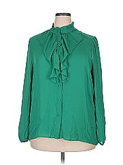 Who What Wear Long Sleeve Blouse
