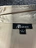 AB Studio Metallic Ivory Long Sleeve Blouse Size L - photo 7