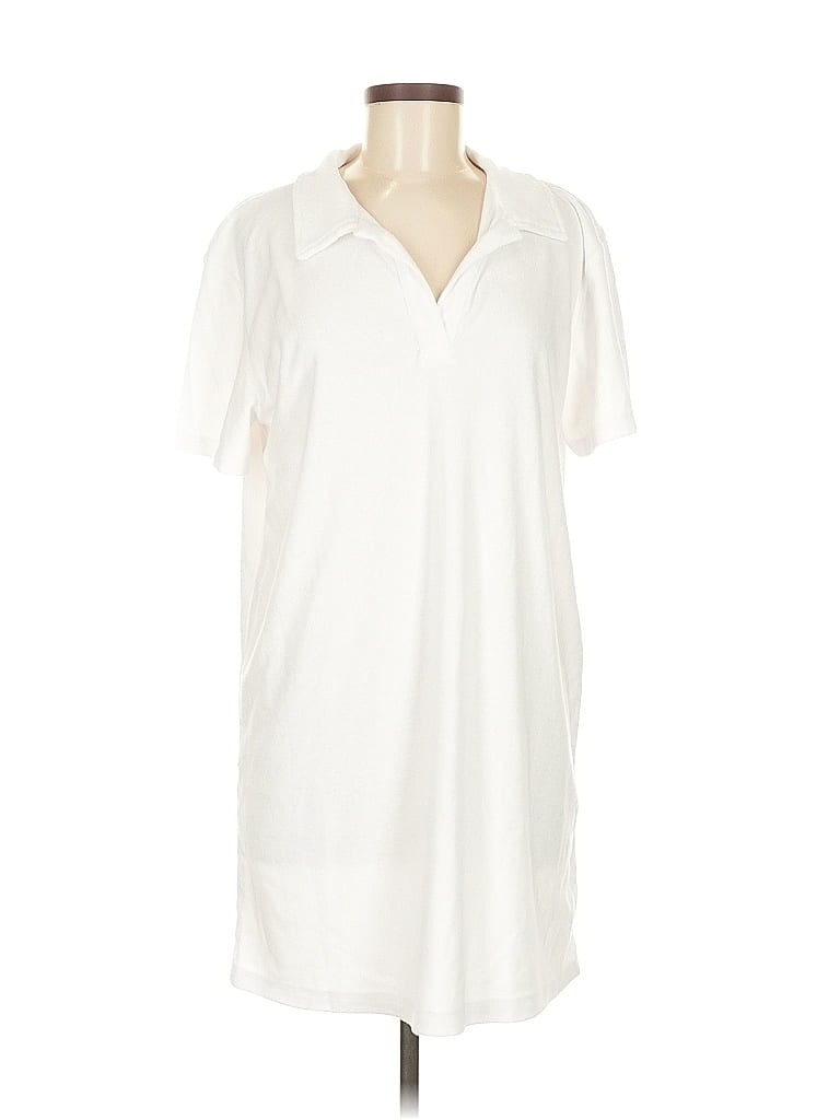 Pre-owned Wayf Casual Dress In White