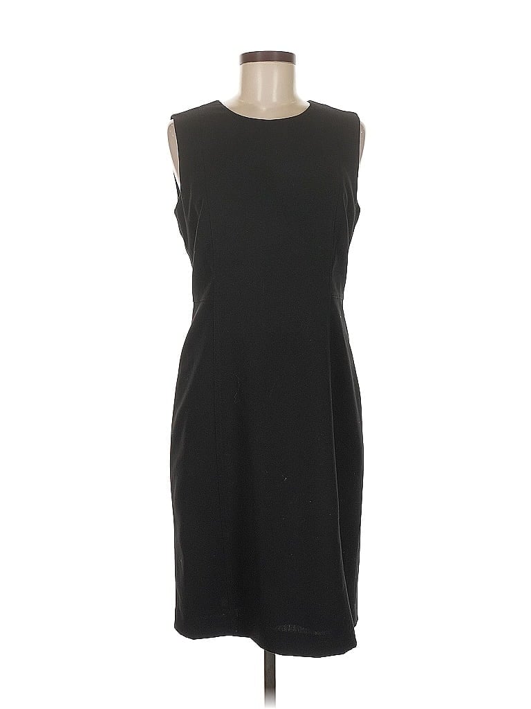 Pre-owned Calvin Klein Cocktail Dress In Black