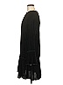 Mango 100% Polyester Black Casual Dress Size 6 - photo 4