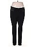 Daisy Fuentes Solid Black Active Pants Size 2X - photo 1