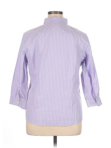 L.L.Bean 3/4 Sleeve Button-Down Shirt (view 2)