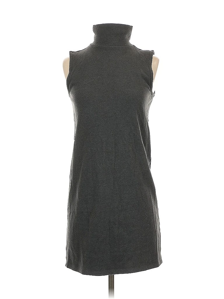 Pre-owned Lou & Grey Casual Dress In Gray