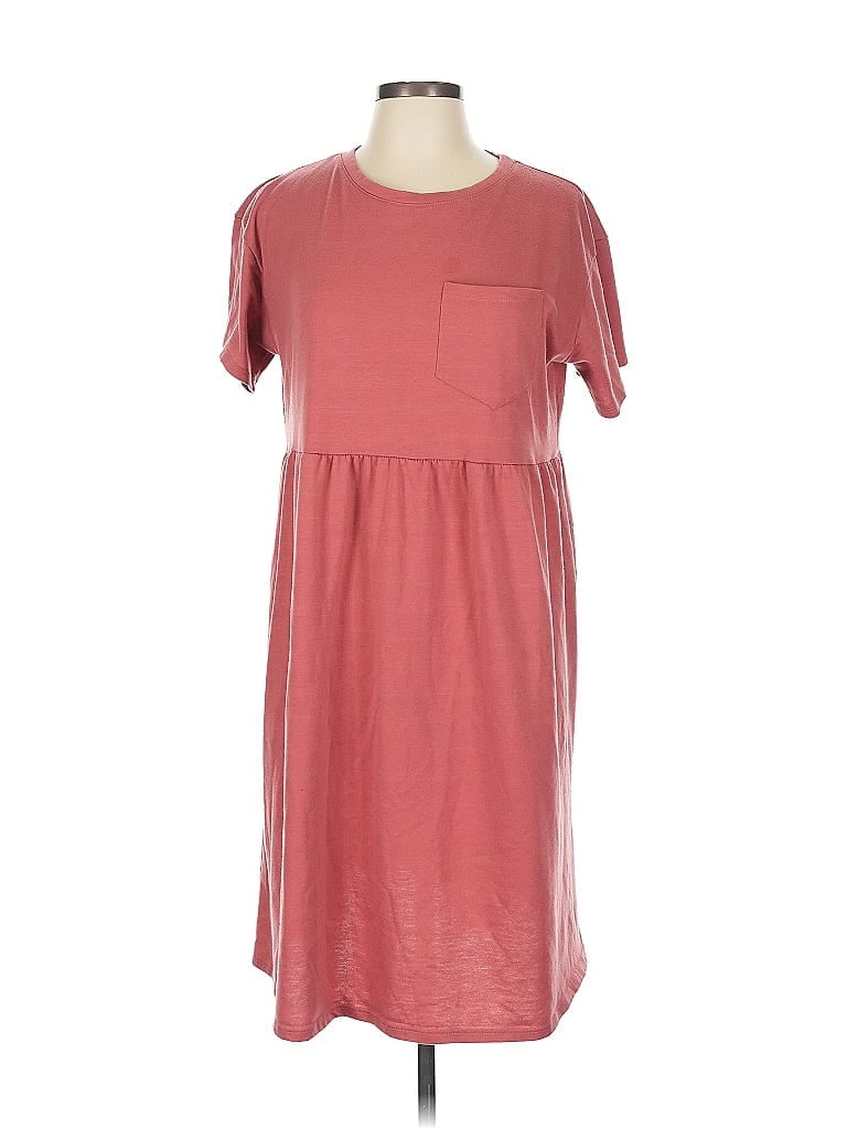 Pre-owned Unbranded Casual Dress In Red