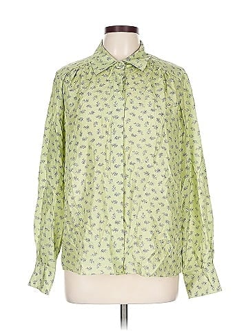 Rebecca Taylor Long Sleeve Silk Top (view 1)