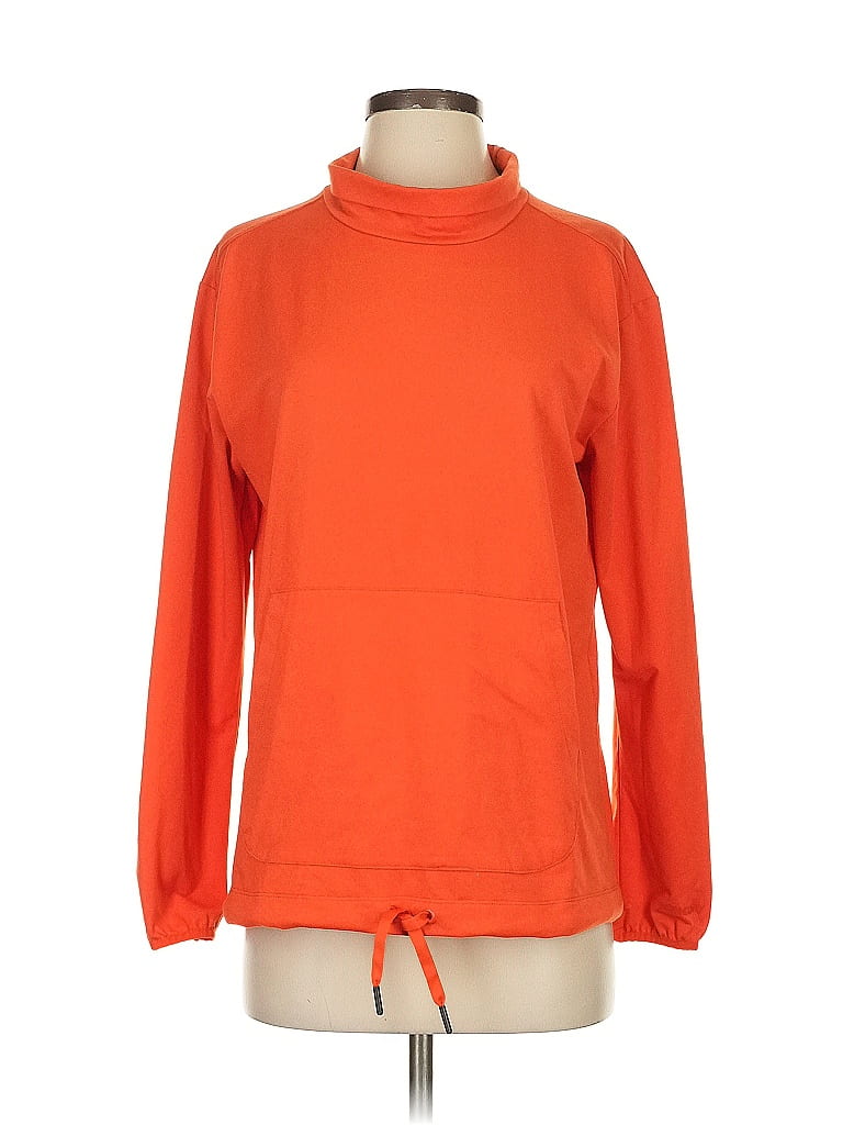 Pre-owned Saucony Sweatshirt In Orange