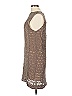 Tiny 100% Cotton Brown Cocktail Dress Size 10 - photo 4