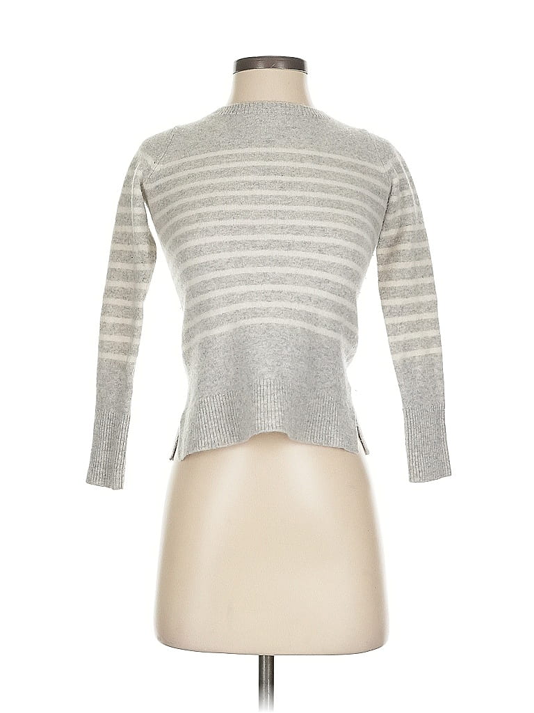 Pre-owned C&c California Cashmere Pullover Sweater In Silver
