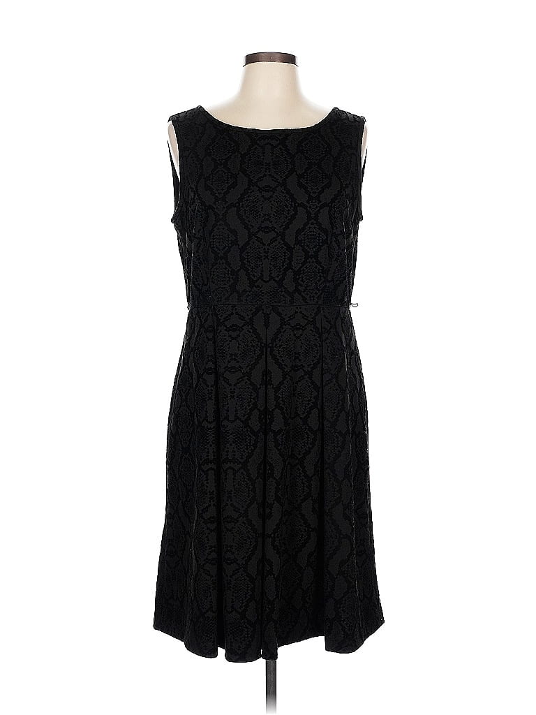 Pre-owned Calvin Klein Cocktail Dress In Black