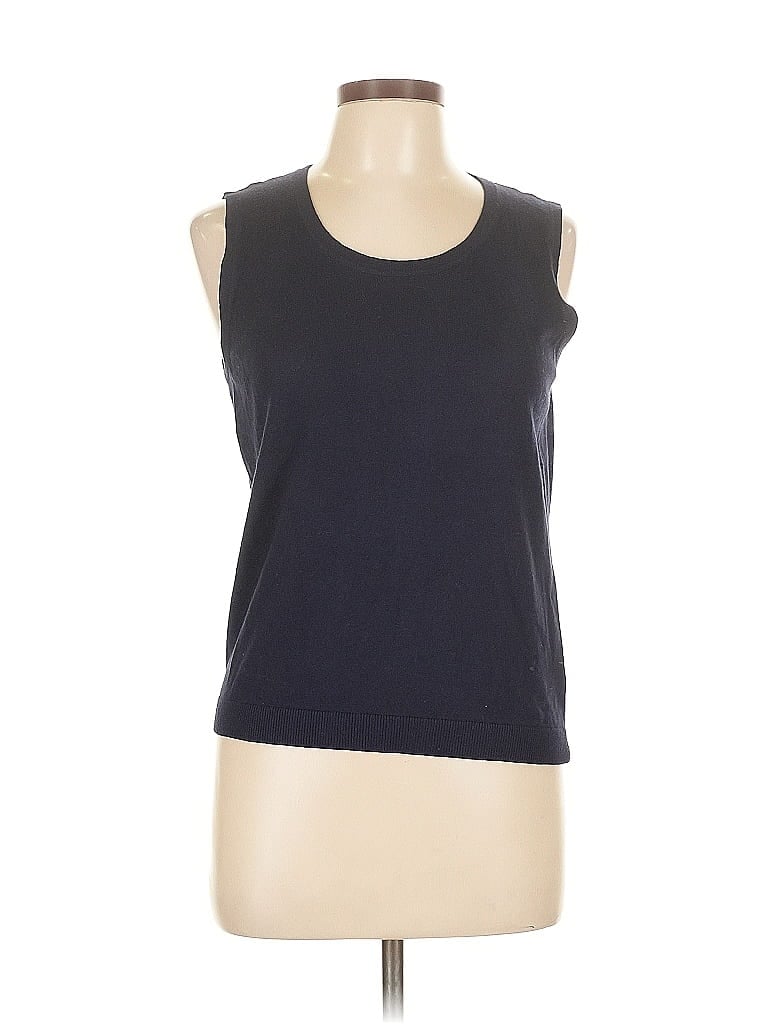 Pre-owned Talbots Cardigan Sweater In Black