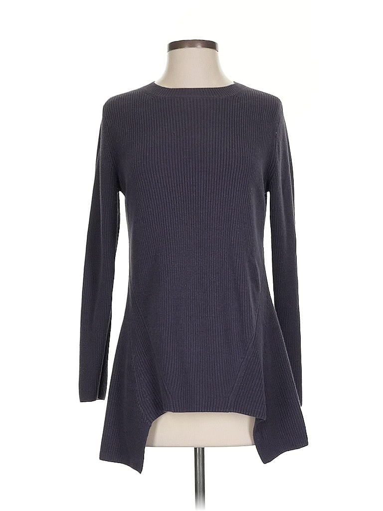 Pre-owned Logo By Lori Goldstein Pullover Sweater In Gray