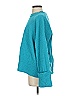 Anrabess 100% Polyester Solid Teal Blue Pullover Sweater Size S - photo 4