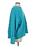 Anrabess 100% Polyester Solid Teal Blue Pullover Sweater Size S - photo 3