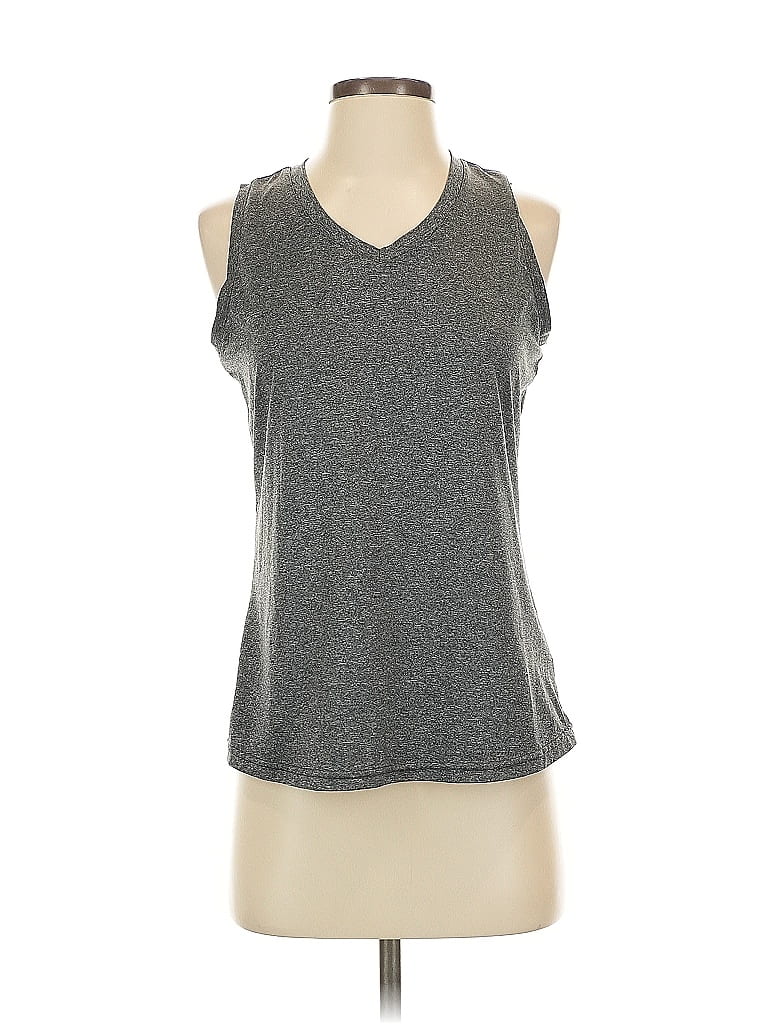 Pre-owned Energy Zone Sleeveless T-shirt In Gray