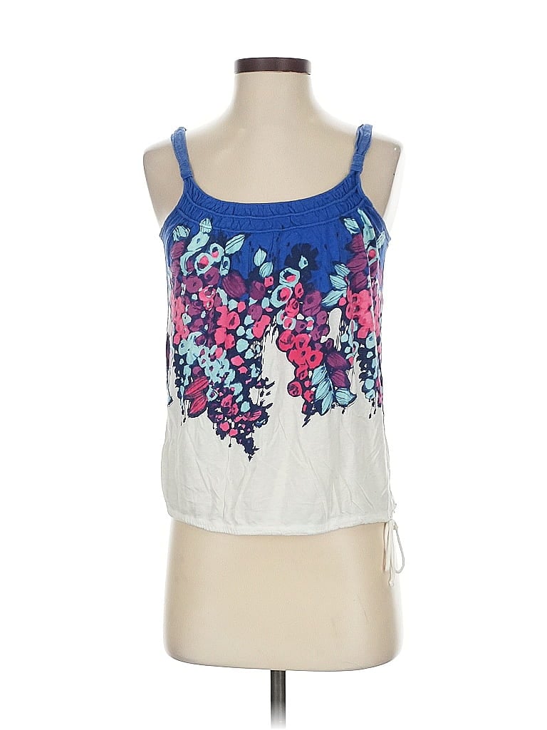 Pre-owned American Eagle Outfitters Sleeveless Blouse In Blue