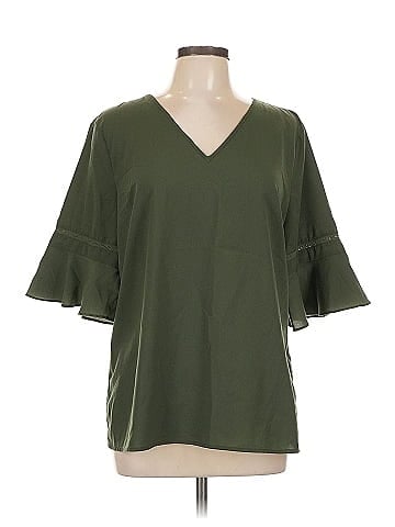 Banana Republic Factory Store Short Sleeve Blouse (view 1)