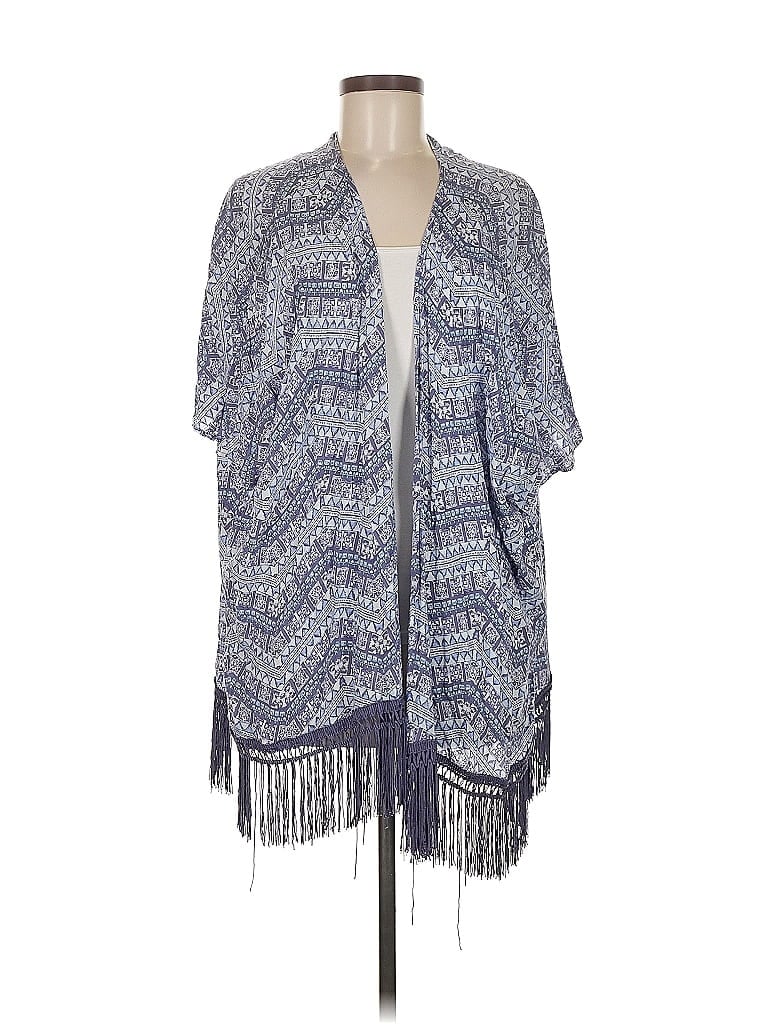 Victoria's Secret 100% Viscose Blue Kimono Size Med - Lg - photo 1